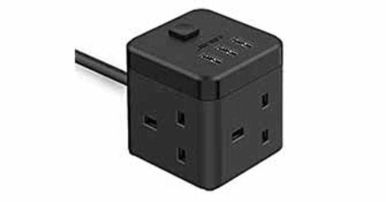 Compact Cube Extension with 3 USB