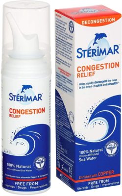 Sterimar - Nasal Spray - Congestion Relief - 100% Natural Sea Water