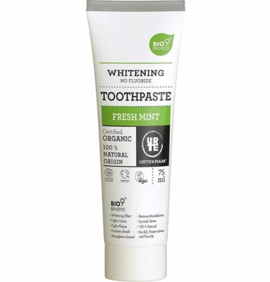 Urtekram Bio9 Toothpaste Organic, Fresh Mint, 75 ml