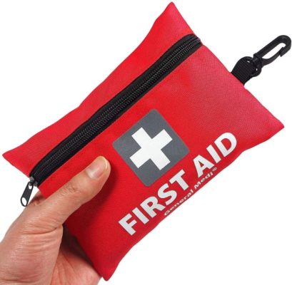 Mini First Aid Kit, 92 Pieces Small