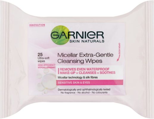 Garnier Micellar Face Wipes Sensitive Skin